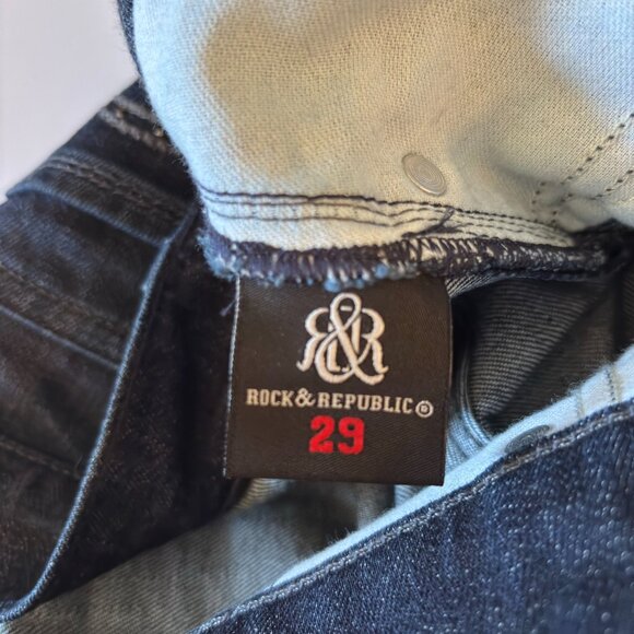 NWOT Rock & Republic Berlin Skinny Jeans Women's Size 29 - Picture 10 of 13